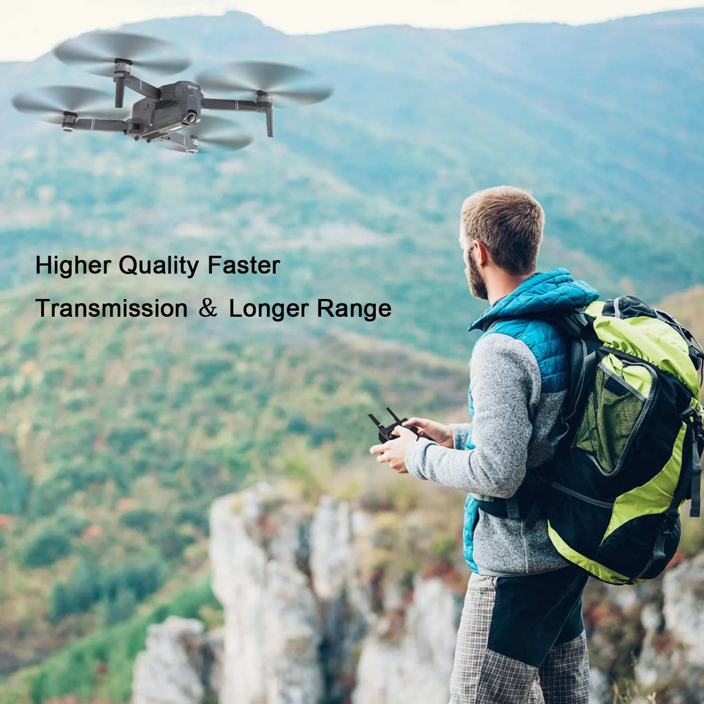 F24 Pro GPS Drone with Camera, 4K RC Drone with 30-Min Flight and 1600 Ft Range, Foldable, Black